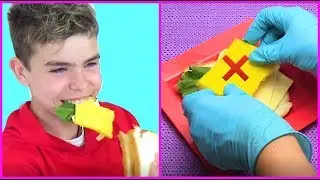 Обратно в школу Смешные школьные пранки с едой и не только