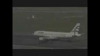 Aegean A320 air rushes