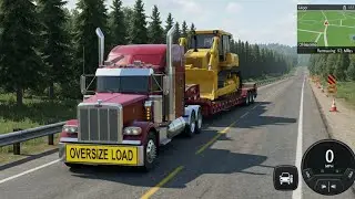 Heavy JCB Loaded on Truck 💪 | Dangerous Transport Mission