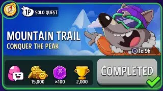 New Solo Quest Mountain Trail Conquer The Peak Match Masters Solo Challenge 