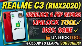 Realme C3 ( RMX2020 ) Userlock & Frp Bypass Unlock Tool 100% Done #foryou  