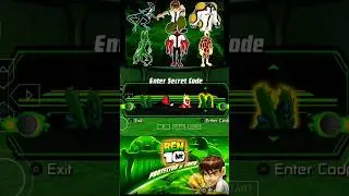 Ben 10 Protector Of Earth 🔥 Unlock All Aline Cheat Code 😱