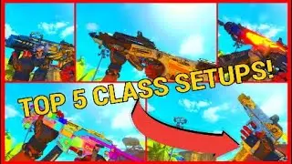 TOP 5 HARDCORE CLASS SETUPS IN BLACK OPS 4! 😱(2021)