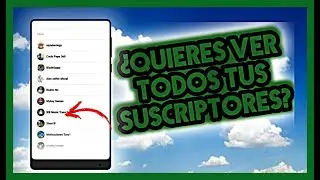 👀Como ver mis SUSCRIPTORES de YouTube FACIL desde cualquier movil