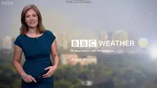 Alina Jenkins BBC World weather August 8th 2020 - 60 fps