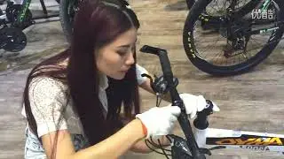 OYMAPOWER mountain bike installation video