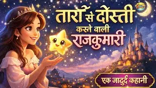 🌟 तारों की दोस्त राजकुमारी | Magical Princess Story ✨ #youtube #aivideo