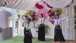 Đội văn nghệ nh&iacute;  nhảy MTG gia đ&igrave;nh &ocirc;ng L&ograve; Văn Th&aacute;i v&agrave; b&agrave; L&ograve; Thị P&aacute;nh bản ten A phường Mường Thanh