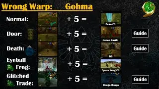 How Wrong Warps Work in Zelda OOT: Easy to Understand Explained by RC