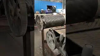 ACSR cable recycling machine to separate aluminum and steel