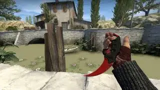 CS:GO KARAMBIT CRIMSON WEB FACTORY NEW + HAND WRAPS SLAUGHTER FACTORY NEW | SKIN SHOWCASE