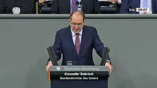 Modernization of the Federal Police Act... #Bundestag #Politics
