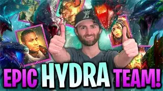 EPICS ONLY HYDRA NIGHTMARE TEAM! Quick Battle 1-Key Challenge - Raid Shadow Legends