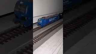 Oprirea locomotivei Smartron GFR #smartron #siemens #trainsaddicted #gfr #trenulete #modeltrains #h0