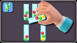 Ball Sort 2048 3D Part 1 | New 2048 ASMR Android Games