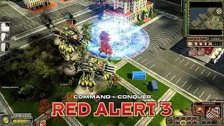 Red Alert 3 Remix MOD Soviet in PVE Map Spawn Location 2 Gameplay