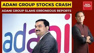 Adani Group Stocks Crash: Adani Group Slams 'Erroneous' Report | Newstrack (Full Video)