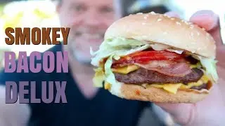 HUNGRY JACKS SMOKEY BACON DELUX BURGER REVIEW - Greg's Kitchen