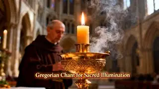 Gregorian Chant for Healing Sleep and Holy Light | Benedictine Ambience and Divine Stillness