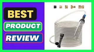 VEVOR Aquarium Vacuum Gravel Cleaner, 33 ft PVC Hose Fish Tank Vacuum Gravel Cleaner,