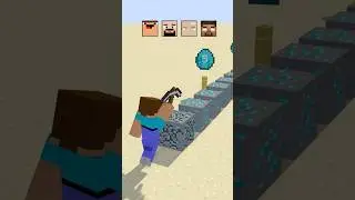 Who Will Prevail in Wheel of Fortune Mining? - Minecraft Animation #shorts