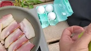 Easy keto food while camping