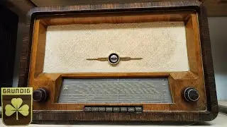 Grundig 495W Tube Radio Restauration