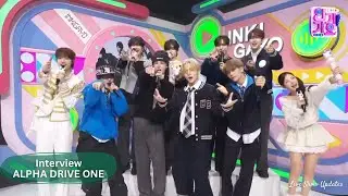 Interview with ALPHA DRIVE ONE - Inkigayo (260118)