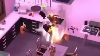 Dog dancing in sims (glitch)