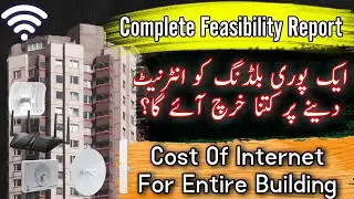 144 Apartments ki building mei net provide krny k liye Kon si devices use hongi AUR cost kia hogi |