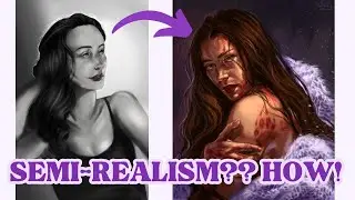 How I achieved a Semi-Realistic STYLE ♡