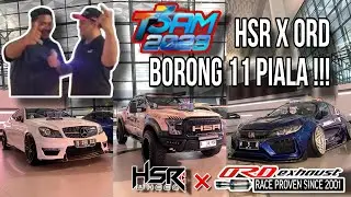 T3AM AUTOMODIFIED. @HSRWheelOfficial x ORD Borong Trofi 11 Podium! #hsrwheel #ordexhaust
