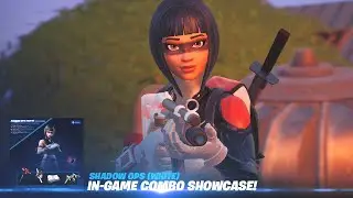 Fortnite Shadow Ops (White)  -  In-Game Combo Showcase!