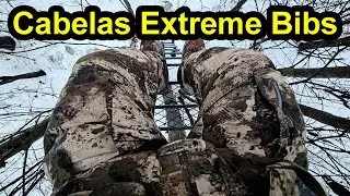 Cabela's MTO50 Whitetail Extreme Gore-tex Camo Bibs Review - 4.5 Star Rating  #cabelasextremebibs