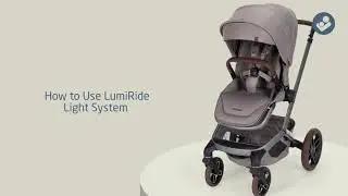 How to Use the LumiRide Light System on the Fame Stroller | Maxi-Cosi