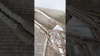 DIY Macrame Net Bag #shorts