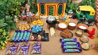 Miniature Kisses Chocolate Birthday Special Cake Recipe | Gems & Perk Chocolate Cake Recipe