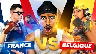 FRANCE CONTRE BELGIQUE SUR VALORANT.. (C'ETAIT HILARANT) 🤣