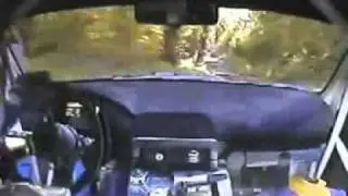 Subaru Impreza WRC   Polish driver got crazy