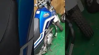 Масляный радиатор на мотоцикл Yamaha Serow 225#PMG