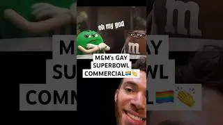 Реклама M&Ms GAY SUPERBOWL 🏳️&zwj;🌈👏👏👏 #lgbtq #SuperBowl #nfl