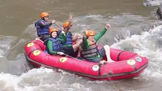 Rafting di Batu Bersama Bank Bca Malang