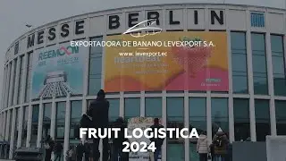 Levexport at the historic Fruit Logistica exhibition in Berlin 2024 .#distributor #bananas  #banana
