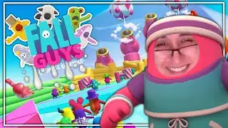 FALL GUYS pero ME CORRO en la VIDA REAL (en una trotadora..)