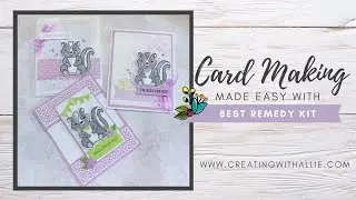 FREE Card Class - Alternative friendship cards with the Best Remedy Card Kit