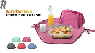 Lifestyle - Eat’n’Out Mini tu bolsa para comida que se convierte en mantel