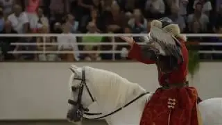 Normandie Horse Show 2018 - Spectacle chevaux et rapaces par Vol Libre