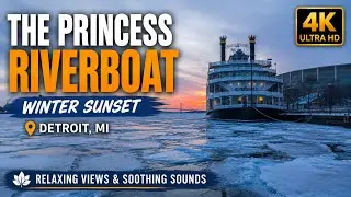Detroit Princess Riverboat in the Winter (4K Extended Cut)