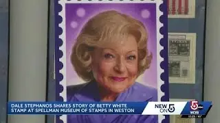 Betty White Stamp Event Coverage on WCVB NewsCenter 5!