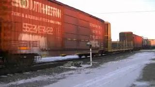 BNSF 4650 W E. Oregon, ILL Jan.28.2012